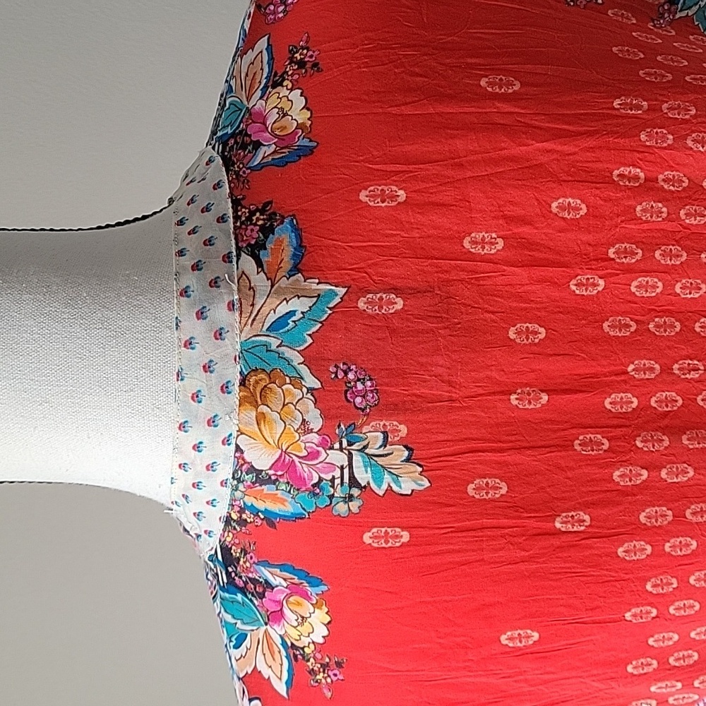 Johnny Was Elim Peasant Button Down Blouse Women Size XS - Picture 9 of 11